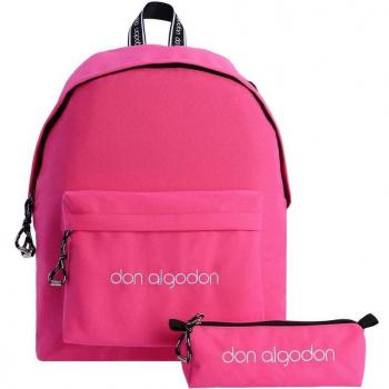 Mochila con estuche para mujer DON ALGODON Atina de nylon con cremallera