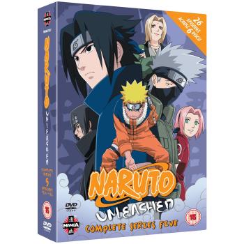 Naruto Desatado: La Serie Completa 5 en DVD (2009) - Hayato Date - Certificación 12 - 6 Discos - Región 2