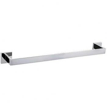 TURS 19 Pulgadas Baño Barra de Toallas Toallero Organizador Suspensión Acero Inoxidable Montaje en Pared, Pulido, Q7004P-50CM