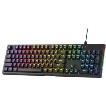 Redragon K670 RGB Hot-Swap Mechanical Gaming Keyboard with Quiet Linear Red Switches, 104 Keys