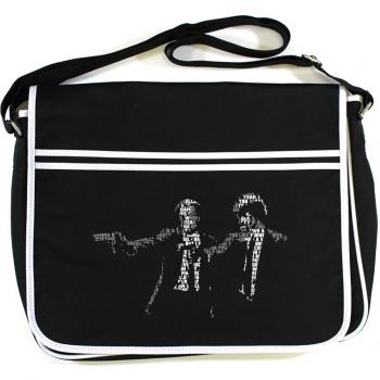 Arcane Store - Bolso al hombro de Algodón para hombre negro negro talla única