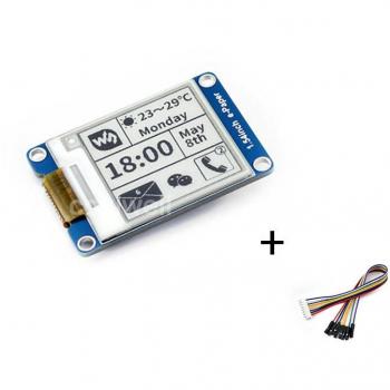 1.54 Inch E-Paper Screen Display Module 200x200 3.3v E-Ink Electronic Display with Embedded Controller SPI Interface Support Partial Refresh for Raspberry Pi/Arduino/Nucleo/Jetson Nano