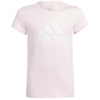 Camiseta Adidas Essentials Big Logo Rosa Niña