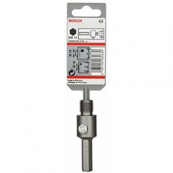 Bosch 2 608 550 078 - Vástago de inserción hexagonal para corona perforadora hueca con M 16-11 mm, 80 mm