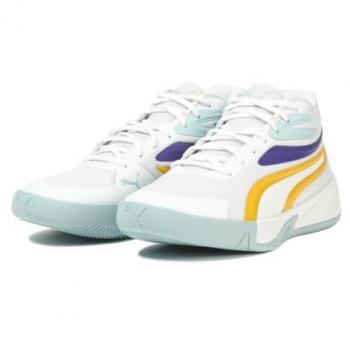 Puma Court Pro Zapatilla Baloncesto Hombre Amarillo Talla 40, Plano, Cordones, Casual