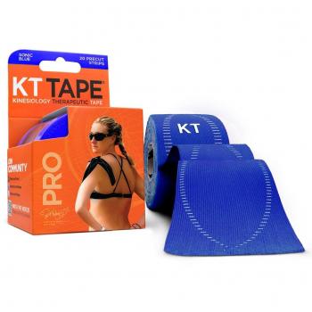 KT TAPE PRO, Precortado, 20 Tira, Sintetico, Sonic Azul