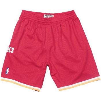 Mitchell & Ness Red Houston Rockets NBA Swingman Basketball Shorts for Men - Size XL
