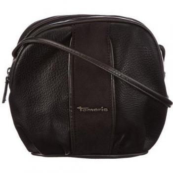 Tamaris DEMETRA Vertical Crossover Bag - Bolso de hombro de material sintético mujer, color negro, talla 17x18x8 cm