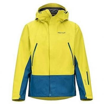 Marmot Spire Chaqueta, Hombre, Citronelle/Moroccan Blue, Medium