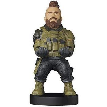 Cable guy Ruin, soporte de sujeción y carga para mando de consola y smartphone de con personaje favorito con licencia de Call of duty. Producto con licencia oficial. Exquisite Gaming