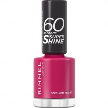 Rimmel 60 Seconds Super Shine Nail Polish Shade 152 Coconuts For You 8 ml