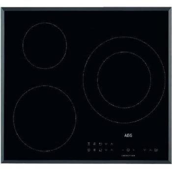 Placa de Inducción AEG IKS6330DFB con 3 Zonas y Controles Táctiles