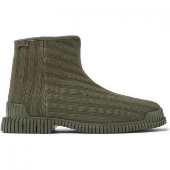 CAMPER Pix TENCEL® - Ankle boots for Men - Green, size 46, Cotton fabric