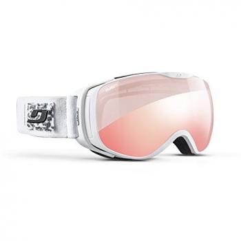 Julbo Luna – Gafas de esquí mujer, Mujer, color Blanc/Panthère, tamaño M