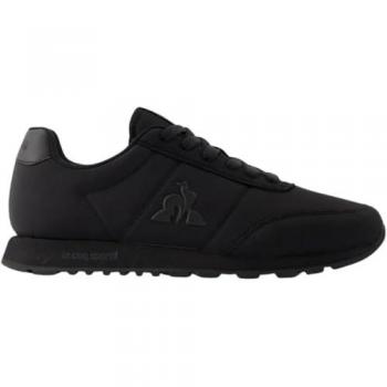 Le Coq Sportif Racerone 2 Triple Black Sneakers for Men, Size 42