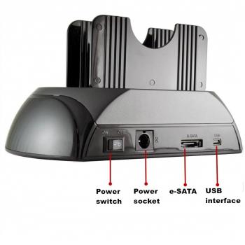 Sisun 2.5/3.5 IDE SATA HDD Docking Station +Card Reader Hub