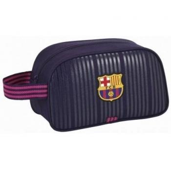 Safta Barça 2ª Equipación Neceser, 26 x 15 x 12 cm, Color Azul Marino
