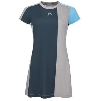 Vestido de Padel Tech Head para Mujer en color Azul y Gris