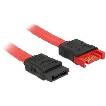 Cable SATA 6 Gb/s de extensión interna de 30 cm color rojo