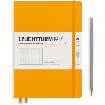 LEUCHTTURM1917 Medium A5 Sized Notebook Dotted (Rising Sun) One Size - Womens