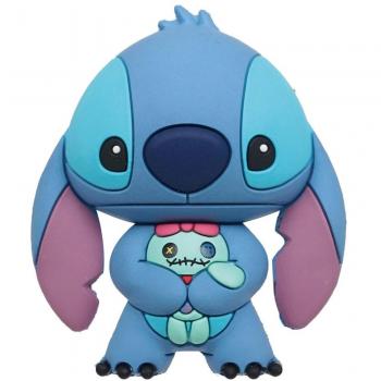 Imán 3D Stitch With Scrump Disney 5 Unidades