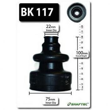 Shaftec SCBK117 CV Rubber Boot