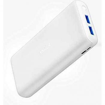 Anker PowerCore Lite 20000mAh Cargador portátil, Power Bank de Ultra Alta Capacidad con Salida 4.8A, batería Externa para iPhone, Samsung Galaxy y más