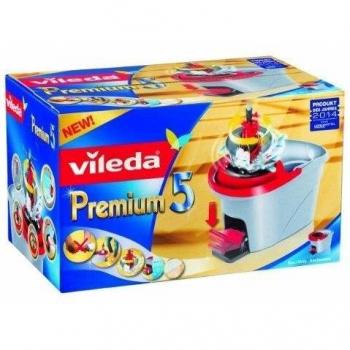 Vileda Premium 5 140784 - Cubo de fregar con sistema rotatorio