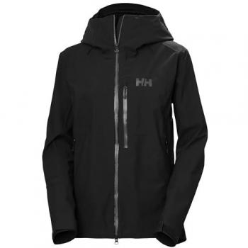 Helly Hansen Verglas Backcountry Ski Shell Jacket Black Women M