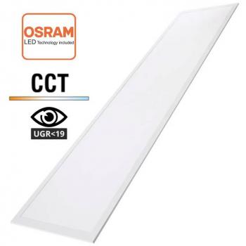 Panel LED 48W-40W-36W-24W 30x120cm 4CCT UGR