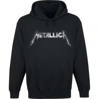 Metallica Spiked Logo Hombre Sudadera con Capucha Negro XL 80% algodón, 20% poliéster Regular