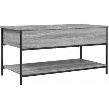 Mesa de centro vidaXL madera contrachapada 90x90x28 cm blanco, negro, gris, mesita de salón o comedor o auxiliar mesa de café; mesa de centro vidaXL madera contrachapada gris hormigón