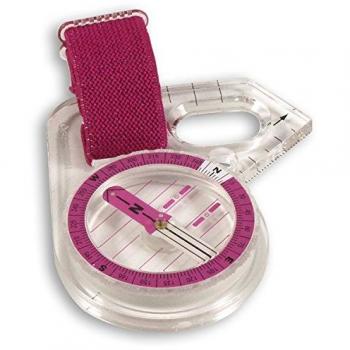 ORIENTSPORT Forest Brújula Izquierda para Diestros, Rosa, Talla Única
