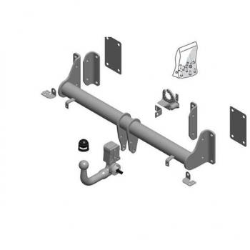 Enganche de remolque desmontable Brink 665700, compatible con vehículos específicos, capacidad de carga óptima, fácil instalación y extracción, incluye sistema de seguridad y es resistente a la corrosión