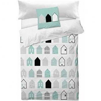 NORKIDS Funda nórdica Sweet Home White Cama 90