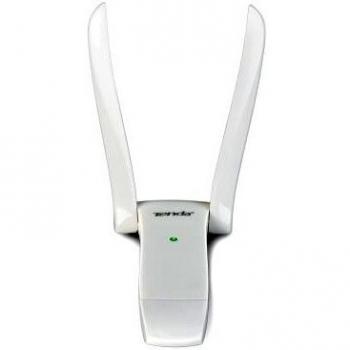 Adaptador USB WiFi Tenda W322UA 2T2R 11n con Doble Antena y Botón WPS