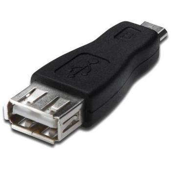 Adaptador Akyga AK-AD-08 USB-AF/microUSB-B
