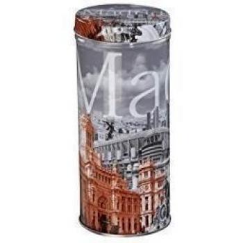 Tarro monodosis, con texto Madrid de diseño