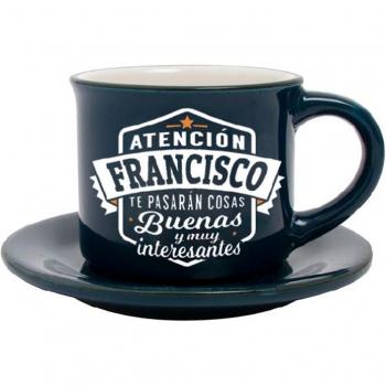 Taza Café Espresso History&Heraldry Francisco