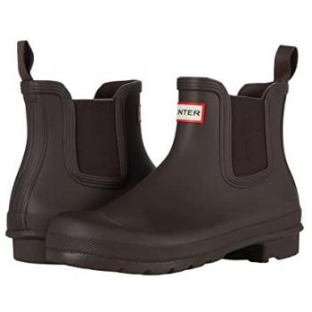 Hunter Original Rubber Chelsea Boots - Brown - UK Size 5