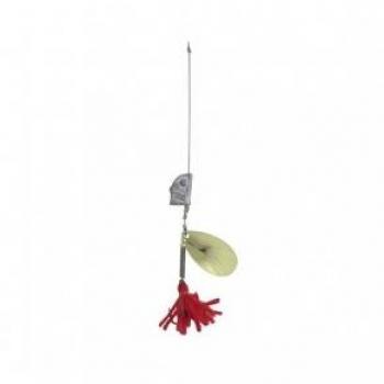 Evia - Cucharilla fish 7b 18grs plata, color plata