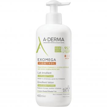 A-Derma Exomega Control Emollient Body Milk 400ml