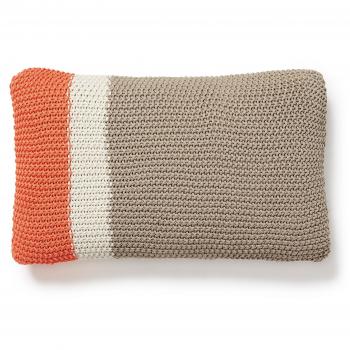 Kavehome Cojín Drop, 30x50 algodón coral