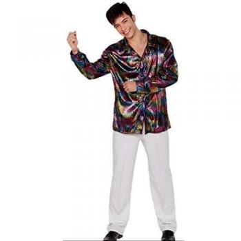 CAMISA HOMBRE DISCO COLORIDA