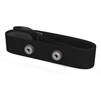 Polar Elástico Pro Strap - Elástico para sensor de frecuencia cardíaca, color negro, talla XXXL