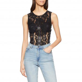 Guess SL Rania Top, Camiseta de Tirantes para Mujer, Negro