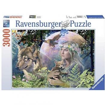 Ravensburger - La niña y el Lobo, Puzzle de 3000 Piezas