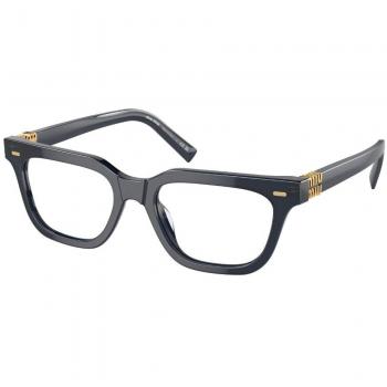 Miu Miu MU07XV 08Q1O1 Women’s Eyeglasses Blue Size 51 (Frame Only) - Blue Light Block Available