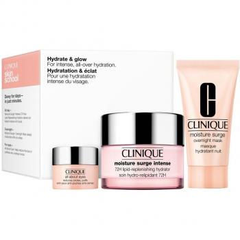 Estuche de Regalo Moisture Surge Intense Clinique - Set de Cuidado Facial unisex, incluye crema hidratante intensa y productos para una piel radiante