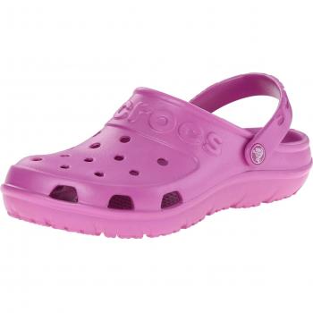 Crocs Hilo Clog, Zuecos Unisex, Rosa